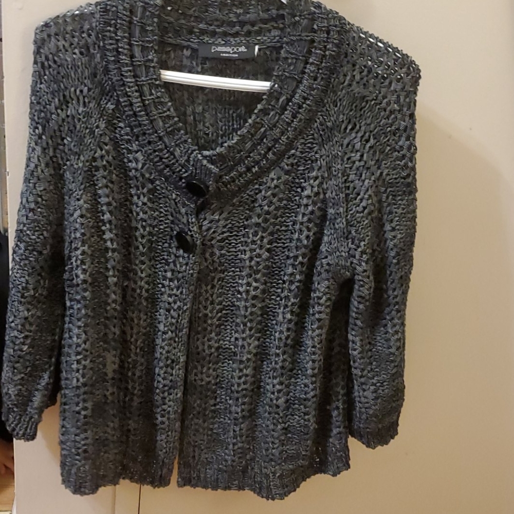 Cape style spring jacket